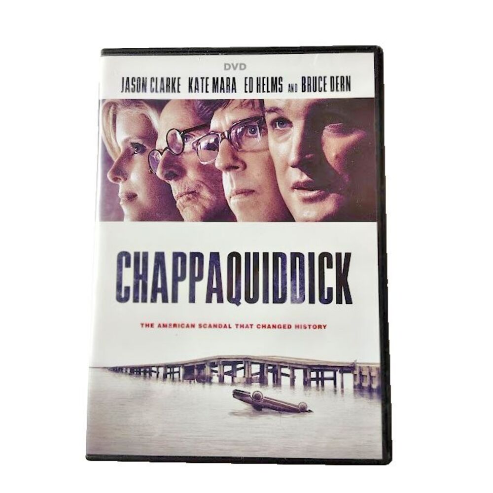 Chappaquiddick Historic Drama Thriller DVD 2018 Movie Jason Clarke Kate Mara